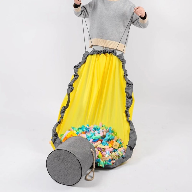 Zippered LEGO Storage Bag With Handles Portable Kids Toy Organizer Tote For Building Blocks Fast Cl 5