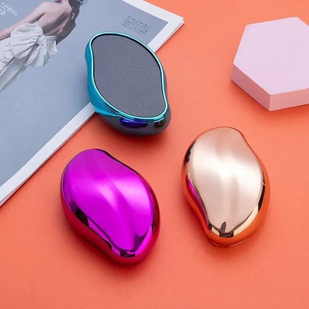 Portable Glass Foot File Callus Remover Hand Feet Exfoliating Sanding Stone Pedicure Tool For Smoo 6