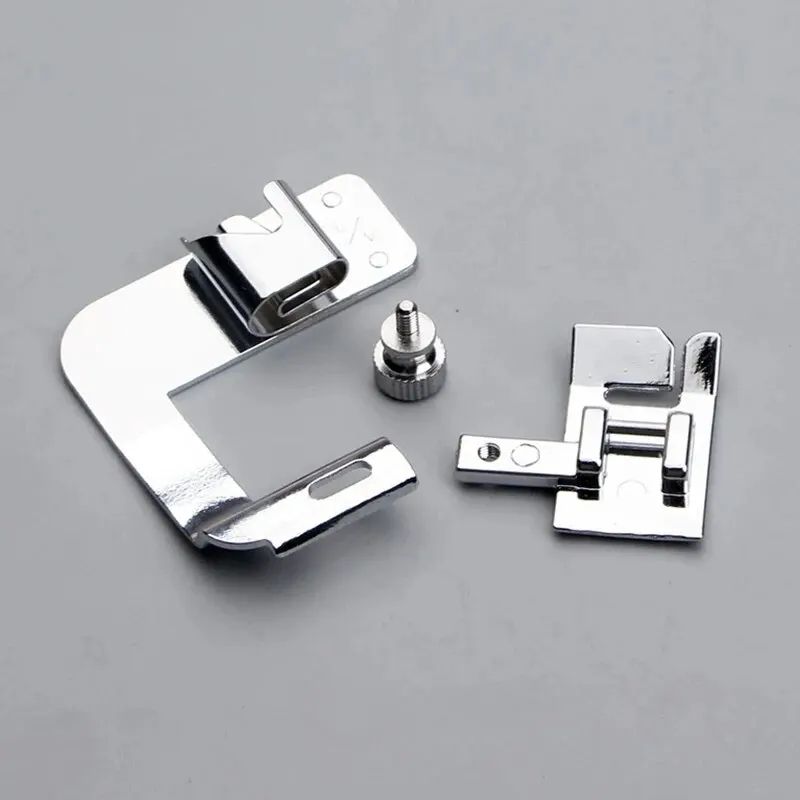 Rolled Hem Presser Foot Set 38 1 In For Sewing Machines MultiSize Edge Curling Press Foot Accessor 2