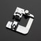 Rolled Hem Presser Foot Set 38 1 In For Sewing Machines MultiSize Edge Curling Press Foot Accessor 4