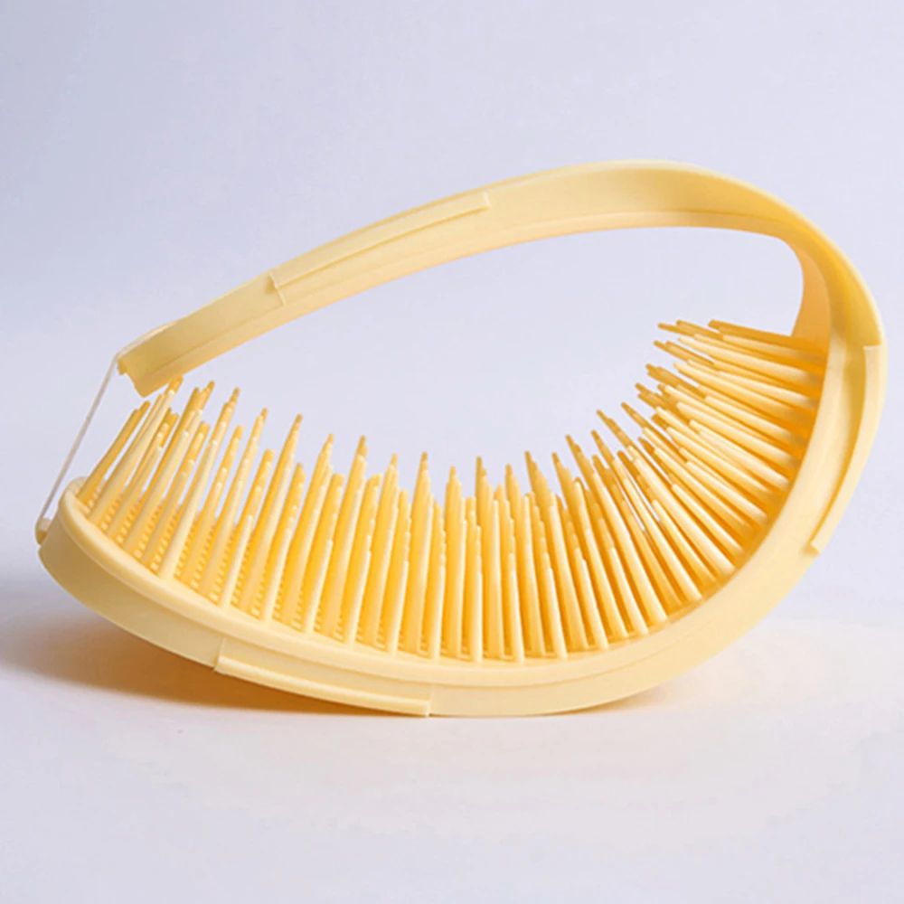 AntiStatic Detangling Hair Brush Comb Wet Dry Scalp Massage Styling Tool Portable Barber Comb For 2