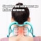 Manual Cervical Neck Massager Clamp 6Ball Kneading Roller For Shoulder Pain Relief Deep Tissue Rela 2
