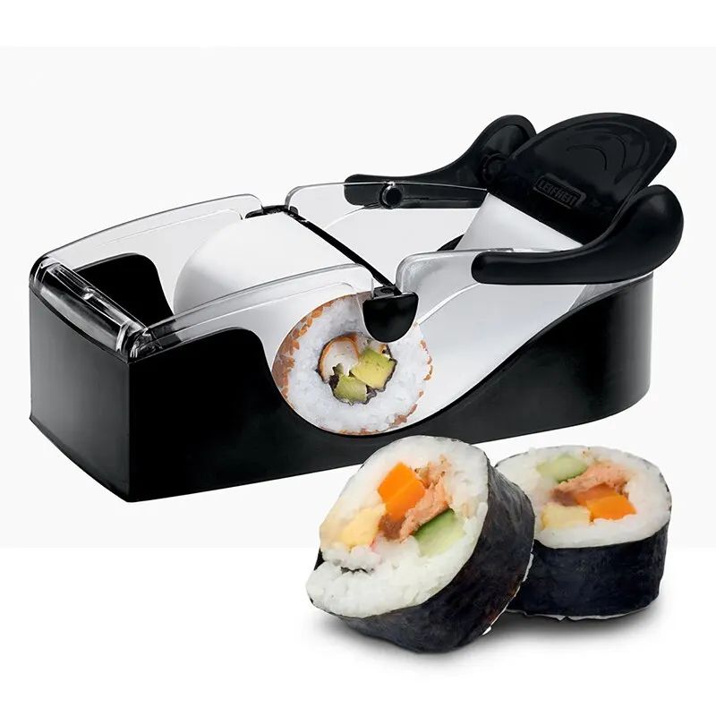 DIY Sushi Maker Mold Kit Japanese Drum Roller For Seaweed Rice Rolls Sushi Cake Beginner Sushi Too 2