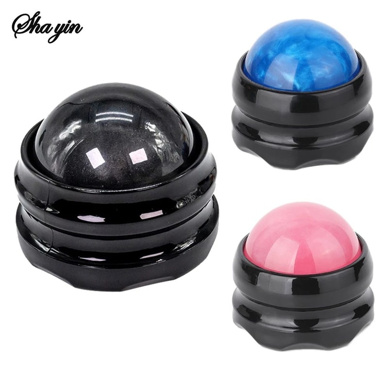 Mini Manual Massage Ball Roller 360 Spin Self Massage Tool For Back Shoulders Feet Portable Deep T 2