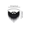 Funny Fake Beard Long Hair Wig Set Santa Claus White Beard Black Big Beard Costume For Halloween 6