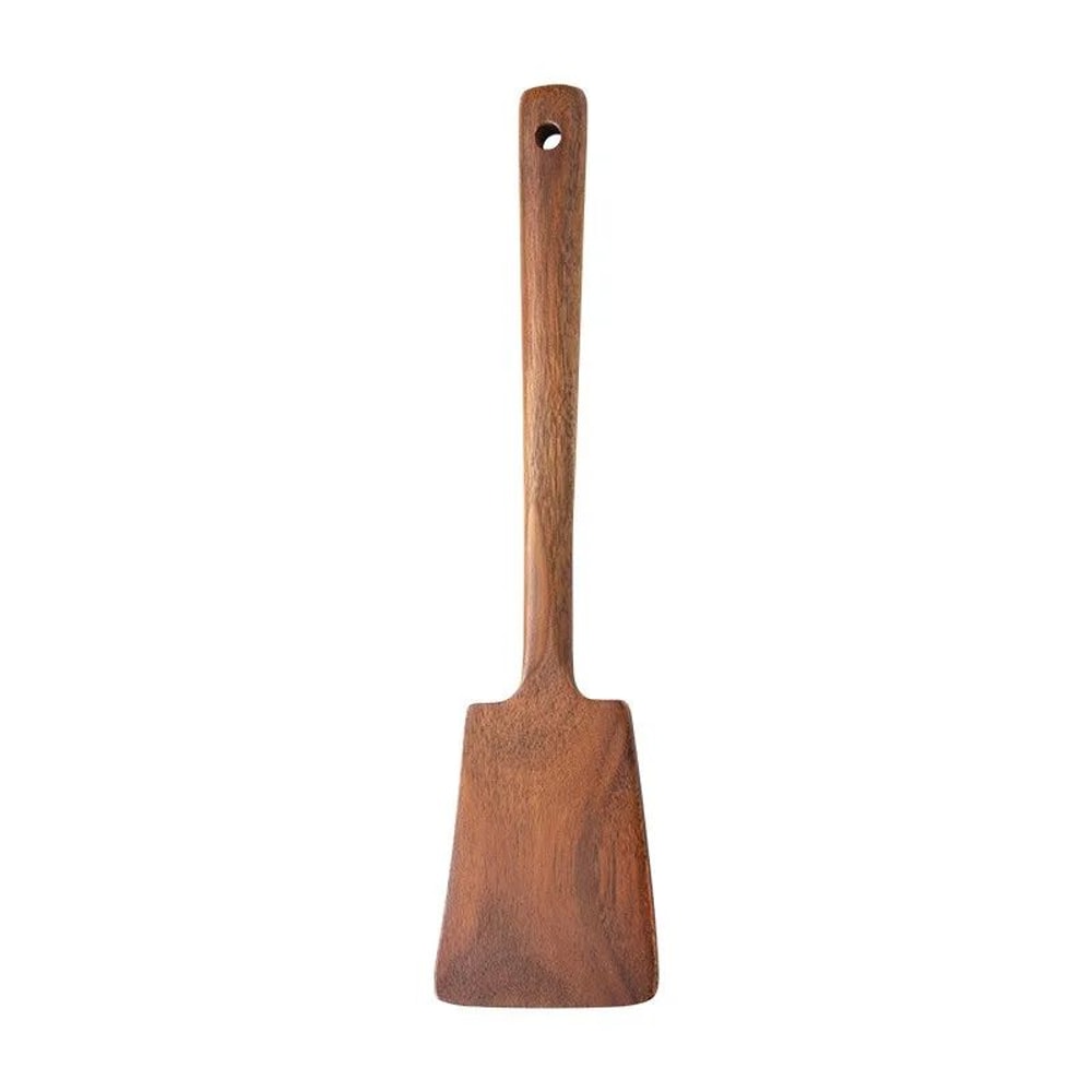 Wooden Spatula For NonStick Pans HeatResistant AntiScald Cooking Utensil For Home Kitchen Stirring 2