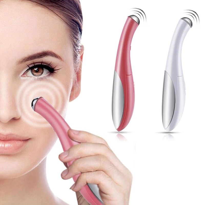 Portable Electric Eye Massager Pen Vibration Wrinkle Reducer Dark Circle Removal Tool For AntiAge 2