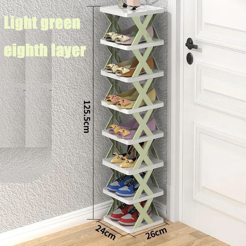 8Tier Multilayer Shoe Shelf Organizer Detachable SpaceSaving Shoe Storage Rack For Family Home Clo 6