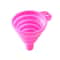 Household Telescopic Mini Folding Funnel For Kitchen Packaging High Temperature Resistant Silicone 8