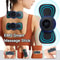 Mini Cervical Pulse Massager Patch With Digital Display Electronic Neck Back Muscle Pain Relief A 6