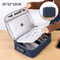 AntiTheft Locking Tech Organizer Bag With 3Digit Password Waterproof Oxford Case For IPad Cables U 7