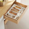 Expandable Adjustable Drawer Organizer Cutlery Tray Versatile Kitchen Utensil Holder For Spoons Fo 4