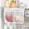 Dual Compartment Fridge Hanging Organizer Mesh Storage Bag Space Saving Fruit Snack Bin With Clea 0