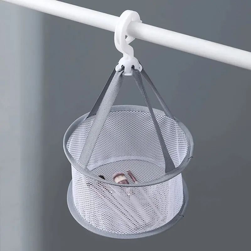 Hanging Makeup Brush Drying Bag Mesh Basket AntiDeformation Air Drying Storage For Powder Puffs Sp 6