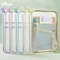 A4 DoubleLayer Mesh Stationery Storage Bag Large Capacity Zipper Organizer Folder For School Offic 1