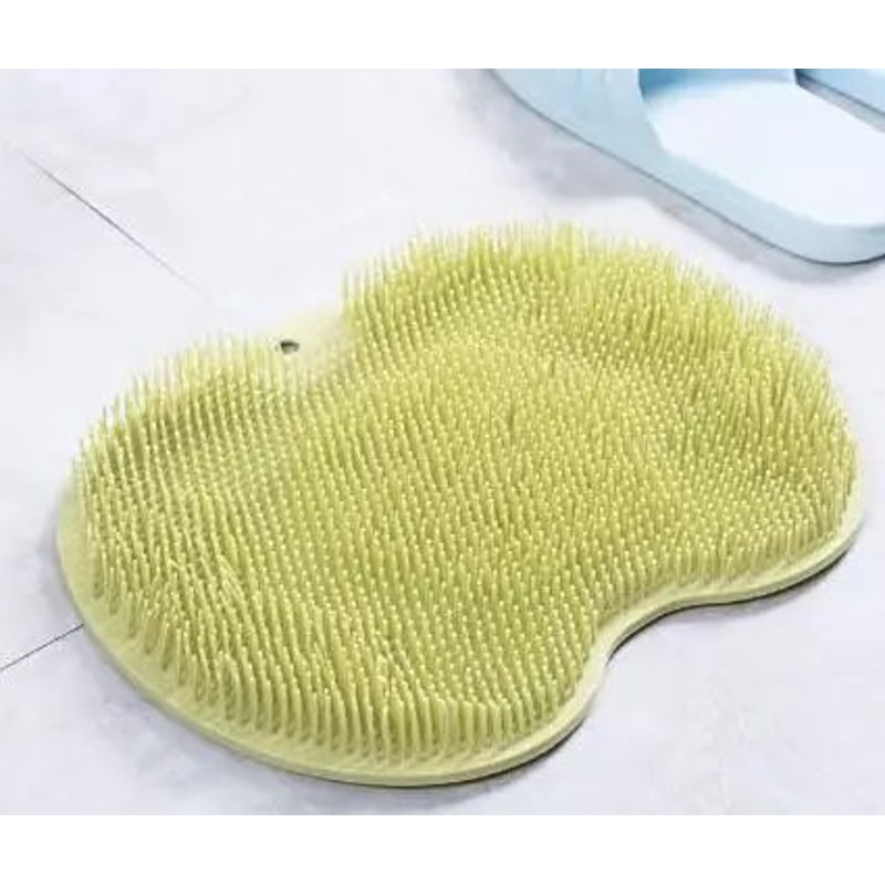 Anti Slip Shower Foot Scrubber Mat With Suction Cups Circular Massage Bath Mat For Feet Back Anti 6