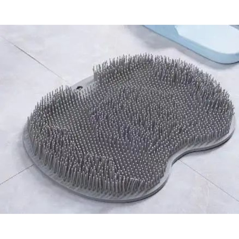 Anti Slip Shower Foot Scrubber Mat With Suction Cups Circular Massage Bath Mat For Feet Back Anti 8