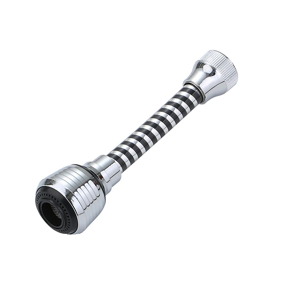 SplashProof Kitchen Faucet Aerator With Soft Foaming Spray Pressurized Water Saver Nozzle Long Thr 5