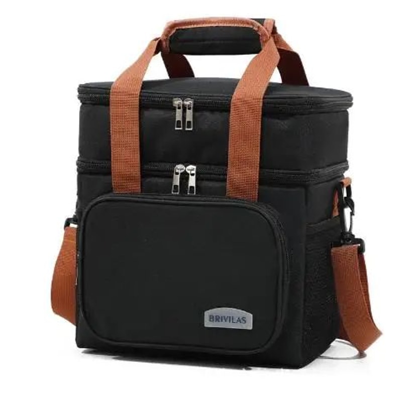 Fashion Crossbody Insulated Lunch Bag Large Capacity Thermal Food Organizer For Work Travel Busine 6