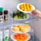 Detachable Transparent Refrigerator Storage Rack NoDrill Partition Shelf Organizer For Kitchen Fri 2