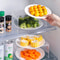 Detachable Transparent Refrigerator Storage Rack NoDrill Partition Shelf Organizer For Kitchen Fri 2