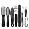 Pedicure Foot Care Tool Set Stainless Steel Callus Remover DoubleSided Exfoliating Foot Scrub Bru 4