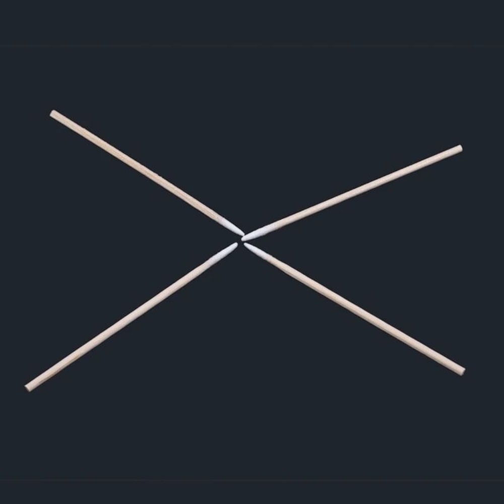 Wooden Handle Cotton Swabs Long Tip Precision Cotton Stick For Makeup Cleaning SemiPermanent Tatto 3