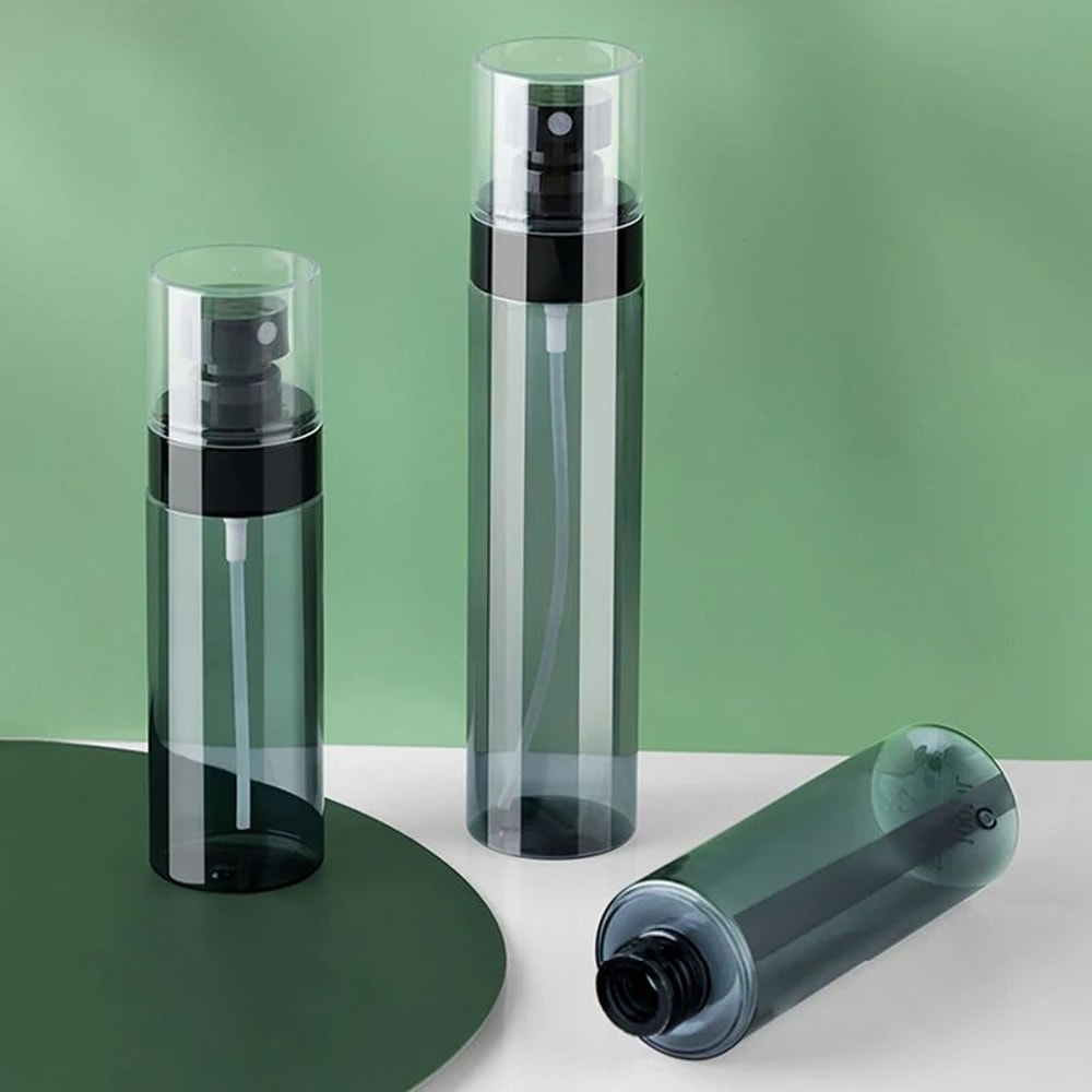 Portable Ultra Fine Mist Spray Bottle Set Travel Refillable Cosmetic Moisturizing Atomizer For Ton 1