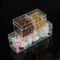 Food Grade Transparent Square Plastic Storage Boxes With Open Top Bottom Covers Candy Nail Art Or 1