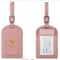 Hot Stamping PU Leather Travel Luggage Tag Passport Cover Set Thickened Handbag ID Label For Styl 8