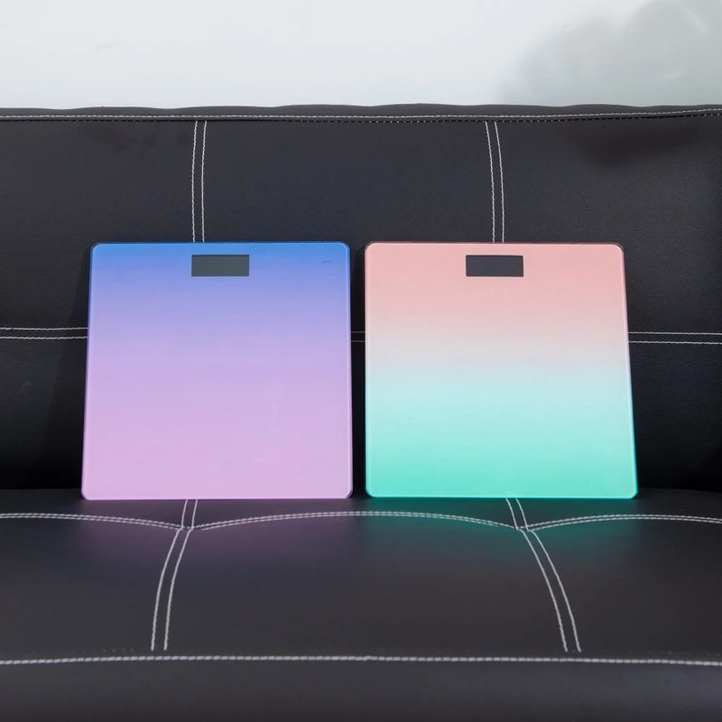 Intelligent Digital Bathroom Scale With LCD Display Temperature Sensor HighStrength Weight Manage 3