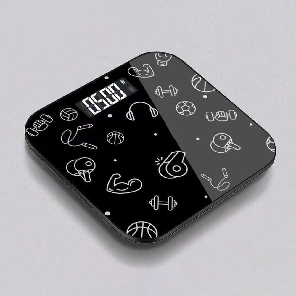 Intelligent Digital Bathroom Scale With LCD Display Temperature Sensor HighStrength Weight Manage 11