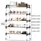7Tier Aluminum Alloy Shoe Rack Organizer MultiLayer DustProof Entryway Storage Shelf For Dormitory 2