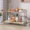 Metal 2Tier Desktop Storage Rack Organizer Cup Coffee Mug Holder Shelf For Bathroom Cosmetics And 5