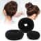 Korean Style Big Ring Hair Curler Headband Fluffy Volume Curling Tool For Women Easy Heatless Hair 1