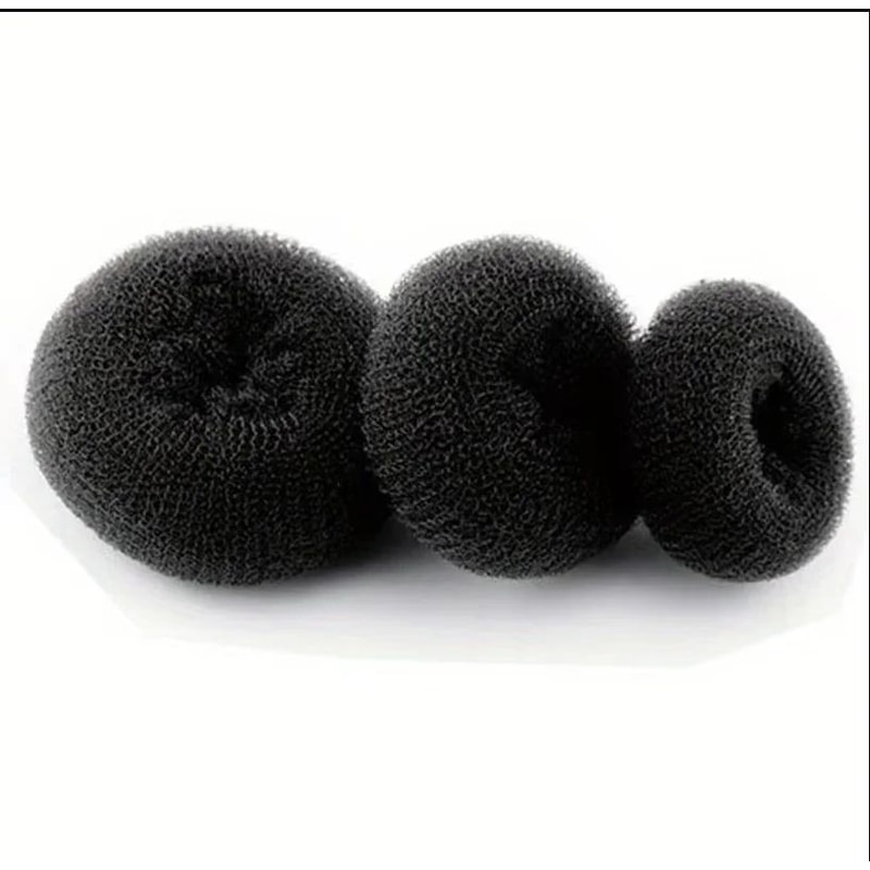 Korean Style Big Ring Hair Curler Headband Fluffy Volume Curling Tool For Women Easy Heatless Hair 7