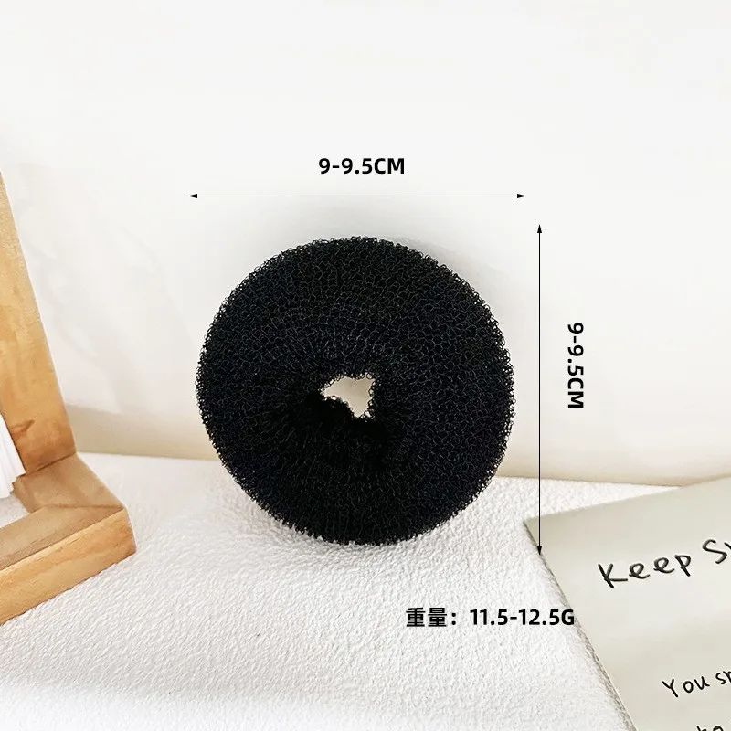 Korean Style Big Ring Hair Curler Headband Fluffy Volume Curling Tool For Women Easy Heatless Hair 9