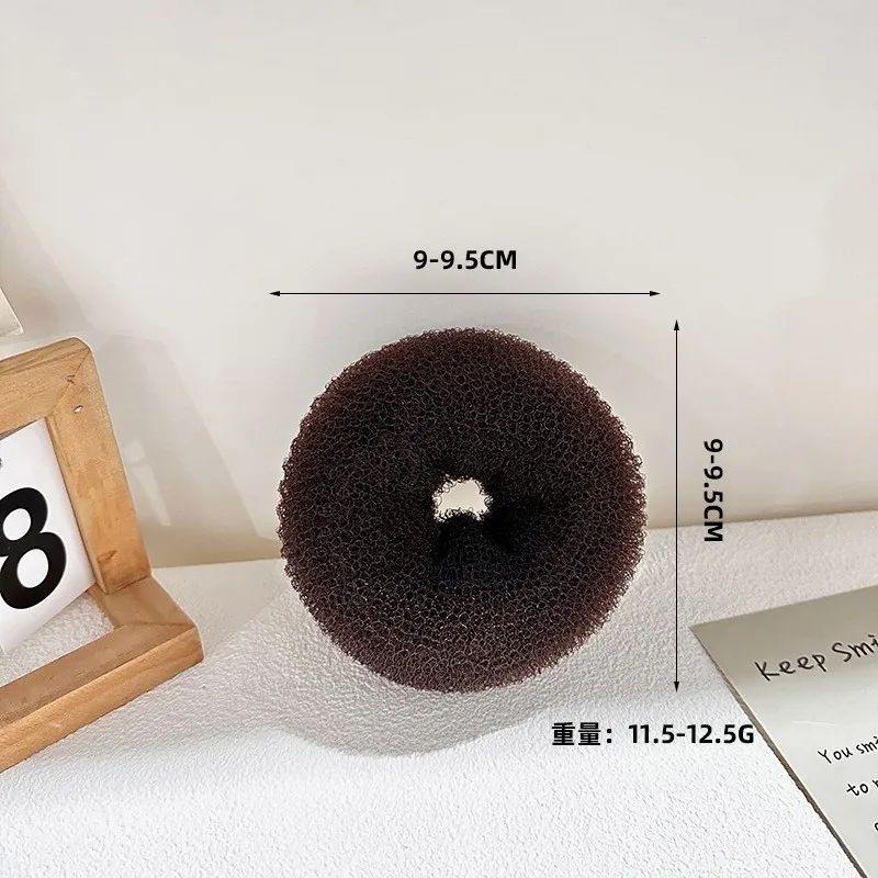 Korean Style Big Ring Hair Curler Headband Fluffy Volume Curling Tool For Women Easy Heatless Hair 10