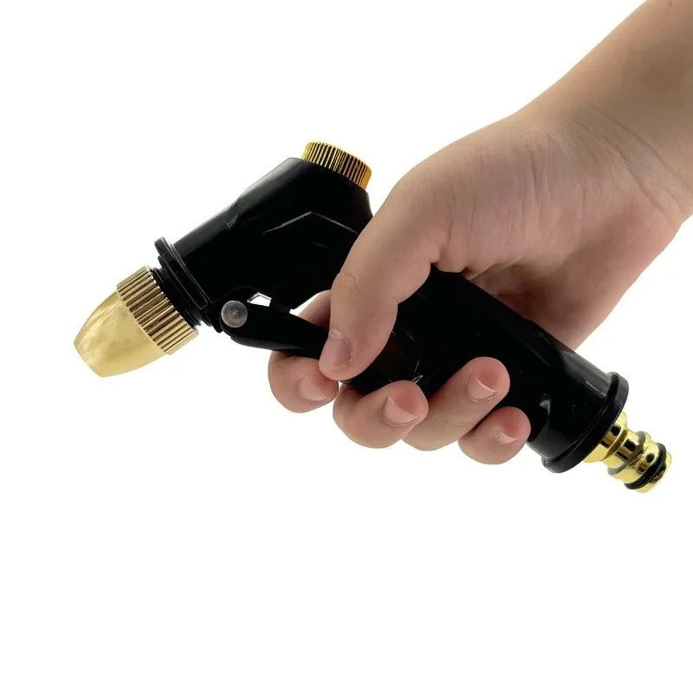 High Pressure Garden Hose Nozzle Water Gun Adjustable Water Jet Sprayer For Car Wash Cleaning Law 5