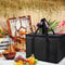 Large Capacity Insulated Lunch Bag 4060L Foldable Zipper Thermal Cooler Tote For Picnic Camping F 2
