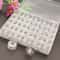 Clear Plastic Sewing Machine Bobbins With Storage Box Bottom Thread Spool Set For Brother Janome H 1