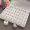 Clear Plastic Sewing Machine Bobbins With Storage Box Bottom Thread Spool Set For Brother Janome H 1