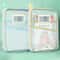 A4 DoubleLayer Mesh Stationery Storage Bag With Zipper Large Capacity School Office Organizer Fold