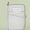 A4 DoubleLayer Mesh Stationery Storage Bag With Zipper Large Capacity School Office Organizer Fold