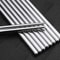 5 Pairs Reusable Stainless Steel Chopsticks NonSlip Dishwasher Safe Metal Chopsticks Set For Home 2