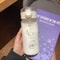 600ml Leakproof BounceStraw Water Bottle With OneClick Lid Cartoon Print DropResistant Sports Trave 6