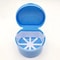 Denture Cleaning Box With Strainer Basket Magnetic Lid Dental Retainer Holder Case For Orthodontic 1