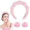 Cute Cloud Spa Headband Set With Wristbands For Face Washing Makeup Removal Soft AntiSlip Shower S 5