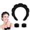Cute Cloud Spa Headband Set With Wristbands For Face Washing Makeup Removal Soft AntiSlip Shower S 6