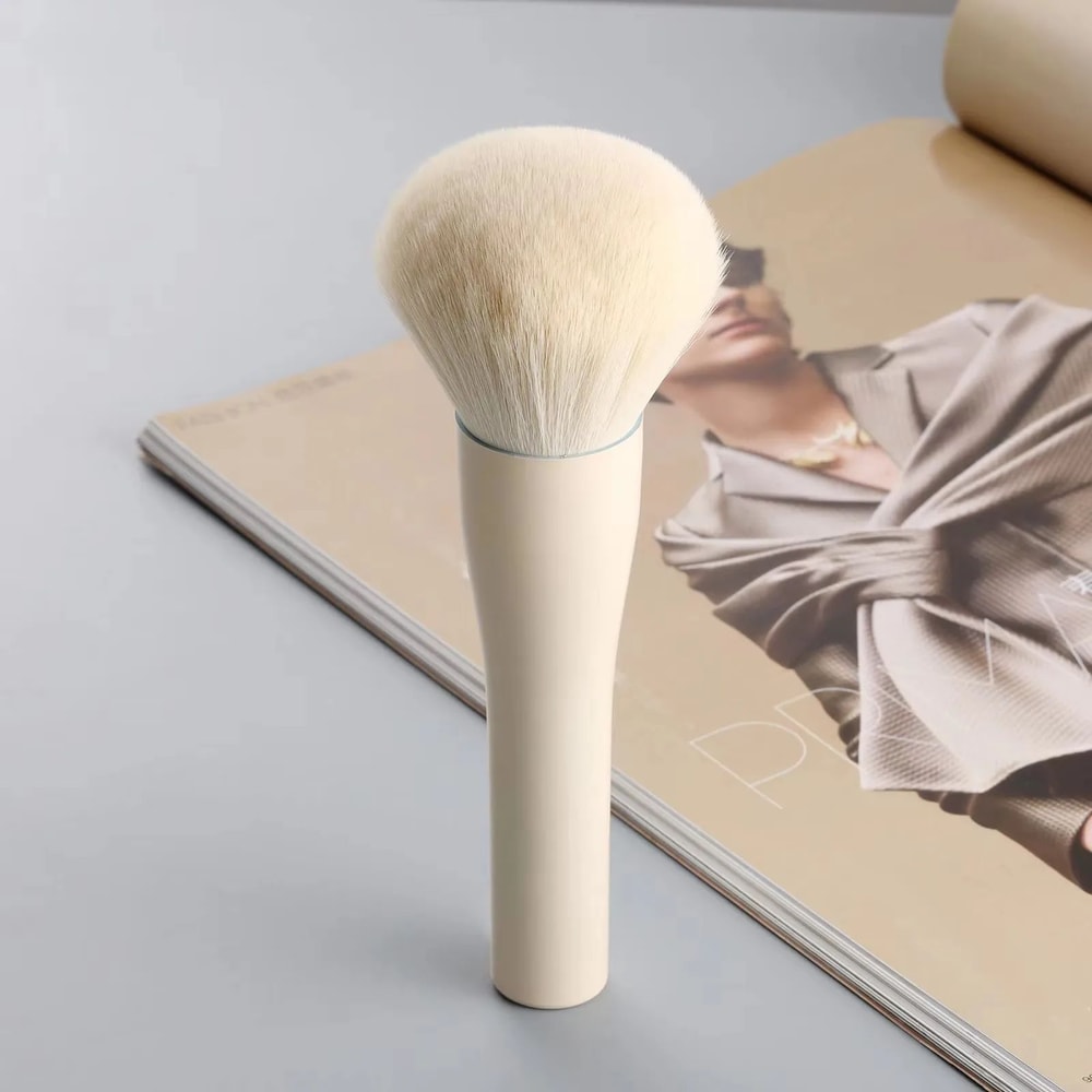Professional Large Powder Makeup Brush For Flawless Traceless Blending Soft Concealer Beauty Tool F